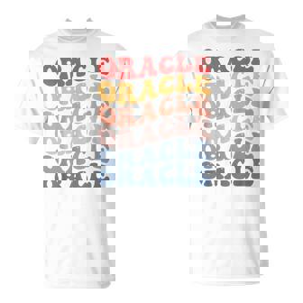 オラクル・グルーヴィー・レトロ Tシャツ - Kawaiitshirt
