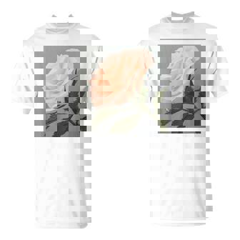 オリジナル現代アート「ピーチローズ」 Tシャツ - Kawaiitshirt