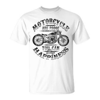 バックプリント オートバイ ファン シンプル バイカー エッジールック グラフィック Tシャツ - Kawaiitshirt