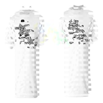 カエル 相撲 伝統 浮世絵 のようなカエルイラスト かわいい 渋かっこいい ワンポイント Tシャツ - Kawaiitshirt