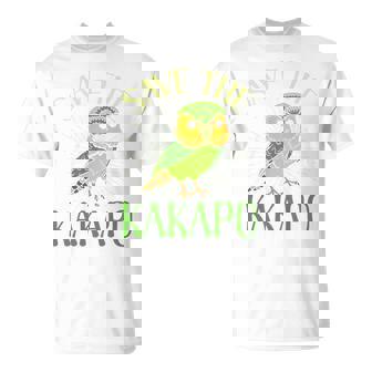 カカポ絶滅危惧保全啓発鳥を救え 長袖tシャツ Tシャツ - Kawaiitshirt