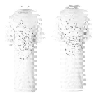 カタカムナウタヒ 7首 カタカムナ ウタヒ グッズ 日本 縄文時代 古代文字 神代文字 スピリチュアル Tシャツ - Kawaiitshirt