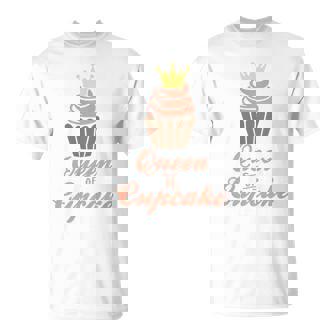 カップケーキの女王 長袖tシャツ Tシャツ - Kawaiitshirt