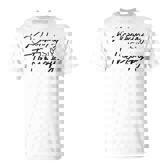 キックボクシングは私のセラピー Tシャツ - Kawaiitshirt