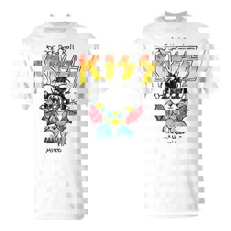 キッズ キッス Kiss In The Lines Tシャツ - Kawaiitshirt