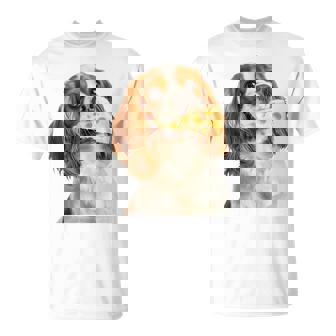 キャバリア・キング・チャールズ・スパニエル・チーズ・ドッグキャバリアー 長袖tシャツ Tシャツ - Kawaiitshirt