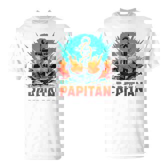 キャプテンアンカー パピタン・ヴァーター スーパーパパ 父の日 2025 Tシャツ - Kawaiitshirt