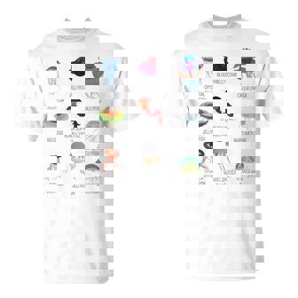 クラゲ 種 シージェリー 生物学者へのギフト Tシャツ - Kawaiitshirt