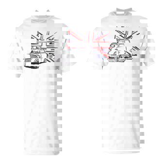 クラシック ミニ オースティン ユニオンジャック Tシャツ - Kawaiitshirt