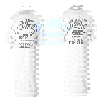 クラシック ロサンゼルス カリフォルニアブルー Tシャツ - Kawaiitshirt