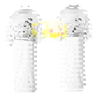 クレヨンしんちゃん 「ひまわり抱っこ」しんちゃん Tシャツ - Kawaiitshirt