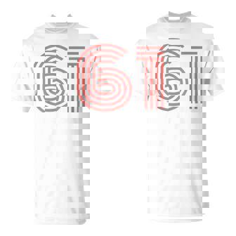 クールレトロライティングジャージ、背番号61 1961 Tシャツ - Kawaiitshirt