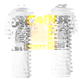 コイン収集はセント硬貨を集めるコインコレクター Tシャツ - Kawaiitshirt