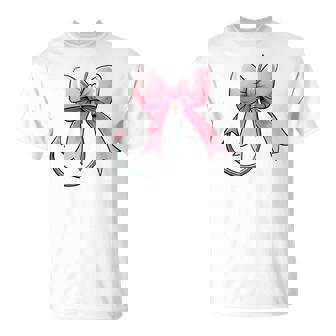 コケット ボウ 釣り フィッシャーフック ピンクリボン ママ 母の日 Tシャツ - Kawaiitshirt