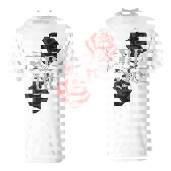 ゴシック ローズ パンク ラブ バレンタイン 学生 ロックミュージック ギグ 長袖tシャツ Tシャツ - Kawaiitshirt