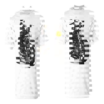 ゴリラ バイク バイカー Tシャツ - Kawaiitshirt