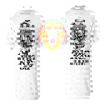 ゴールデンパパヴィンテージゴールデンレトリバー犬のための父親の日 Tシャツ - Kawaiitshirt