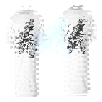 サイクリングトカゲ、爬虫類、爬虫類学、フトアゴヒゲトカゲ Tシャツ - Kawaiitshirt