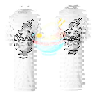 サカバンバスピス フィッシュミーム 和風ラーメン丼 Tシャツ - Kawaiitshirt