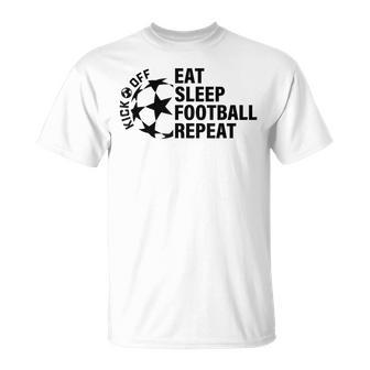 サッカー おもしろ ロゴ フットボール おしゃれ クール Tシャツ - Kawaiitshirt