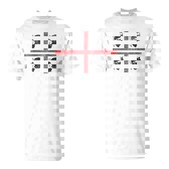 サルデーニャ国旗 イタリア 4 ムーア人 Tシャツ - Kawaiitshirt