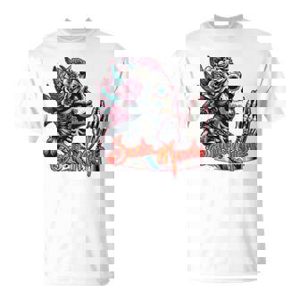 サンタ・ムエルテ カトリーナ カラベラ 長袖tシャツ Tシャツ - Kawaiitshirt