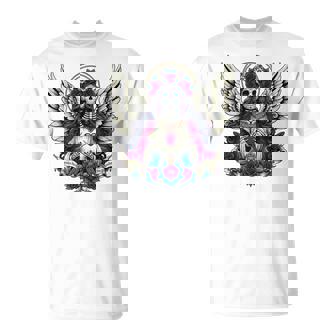 サンタ・ムエルテ 長袖tシャツ Tシャツ - Kawaiitshirt