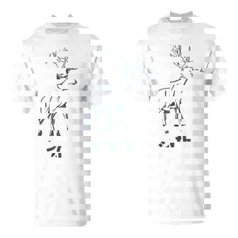 シカトhikato しかと 鹿 イラスト 簡単 鹿の十 鹿十 無視 シカトする 花札 言葉 おもしろ Tシャツ - Kawaiitshirt