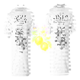 シチリア イタリア土産 イタリア レモン Tシャツ - Kawaiitshirt