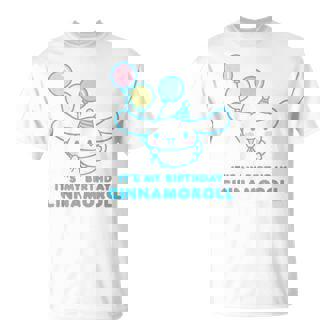 シナモロール It's My Birthday Tシャツ - Kawaiitshirt