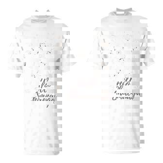 シマエナガの雪の結晶 Tシャツ - Kawaiitshirt