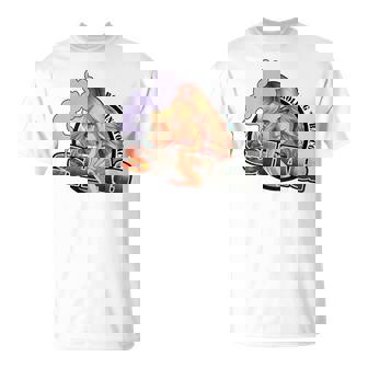 シャグ 手巻き煙草 バックプリント Tシャツ - Kawaiitshirt