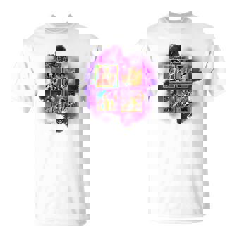 ジミヘンドリックス_004_Back Printed Tシャツ - Kawaiitshirt