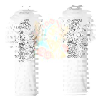 スカル サンタ ムエルテ 長袖tシャツ Tシャツ - Kawaiitshirt