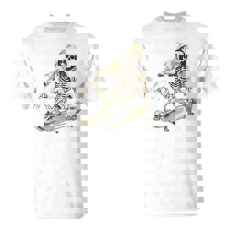 スケートボード スケルトン スケーター スケートボーダー スケートボード Tシャツ - Kawaiitshirt
