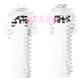 スタッフ スタッフ ギフト イベント 従業員代表チーム バックプリント レッド Tシャツ - Kawaiitshirt