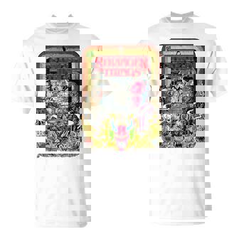 ストレンジャー・シングス プロモコミック The Partyecna セピア ヴィンテージ Tシャツ - Kawaiitshirt