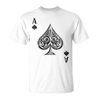 スペードのエース Tシャツ - Kawaiitshirt
