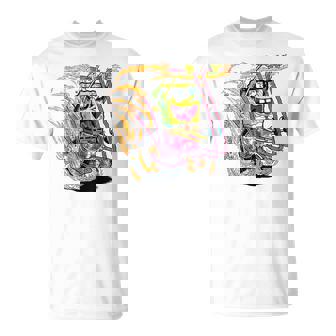 スポンジボブ スクエアパンツ スポンジボブ コミックバイク Tシャツ - Kawaiitshirt