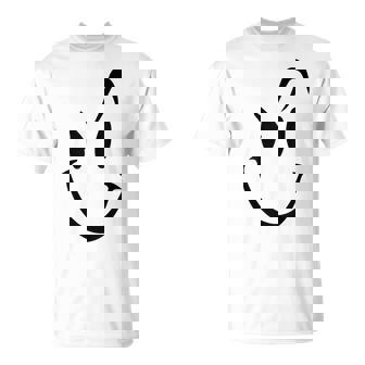 スマイリーシャツ スマイリーフェイス かわいいグラフィック Tシャツ - Kawaiitshirt