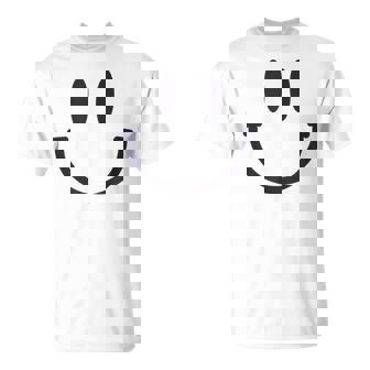 スマイリーフェイス キュート ポジティブ モチベーションアップ ハッピーススマイルフェイス Tシャツ - Kawaiitshirt