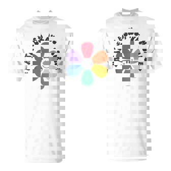 スマイル レインボー ハッピーフェイス 花 Lgbt ゲイ レズビアン プライド 月 Tシャツ - Kawaiitshirt