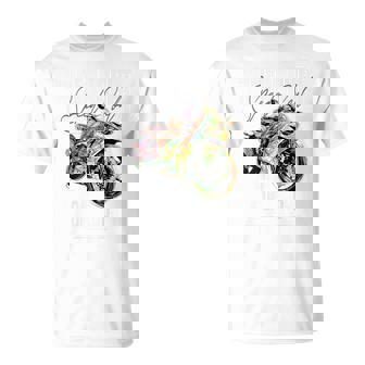 スーパースポーツ バイク レーシング バイク レーシング バックプリント バイク Tシャツ - Kawaiitshirt