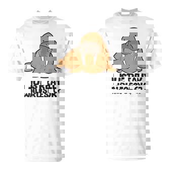 セイウチが本当に好きだよ、いいね？面白いセイウチ Tシャツ - Kawaiitshirt