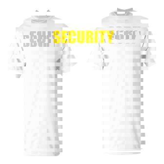 セキュリティ 背面のみ Tシャツ - Kawaiitshirt