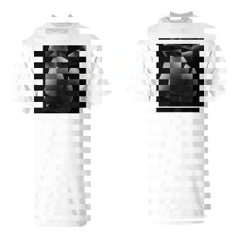 セクシー ブラック ホワイト 写真 美しいお尻 Tバック 長袖tシャツ Tシャツ - Kawaiitshirt