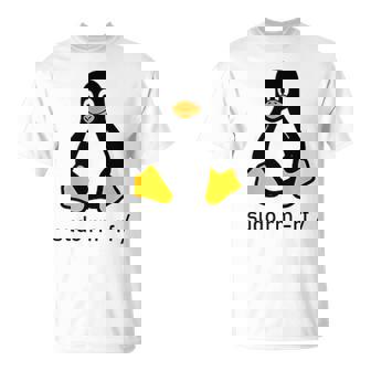 タックスlinuxペンギン-Sudorm-Rfコンピューターサイエンスコンピューター Tux Linux Tシャツ - Kawaiitshirt