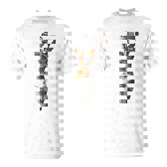 タトゥー レディース アートtシャツ モチーフ セクシータトゥー レディース メンズ Tシャツ - Kawaiitshirt