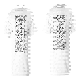 タロットカードホイール オブ フォーチュン タロット Tシャツ - Kawaiitshirt