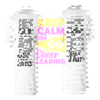 チア チアリーディング Keep Calm And Go チアリーディング Tシャツ - Kawaiitshirt